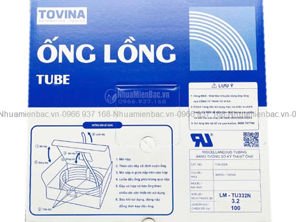 Ống lồng đầu cốt LM-TU332N ( 3.2mm,100m)