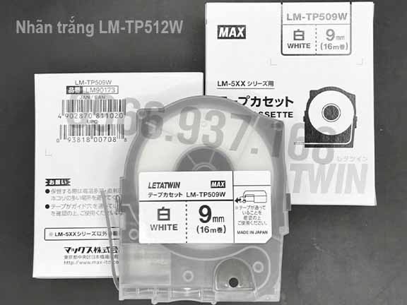 Nhãn tape in dùng cho máy in 390A, 550A,550E,550A2,550A3