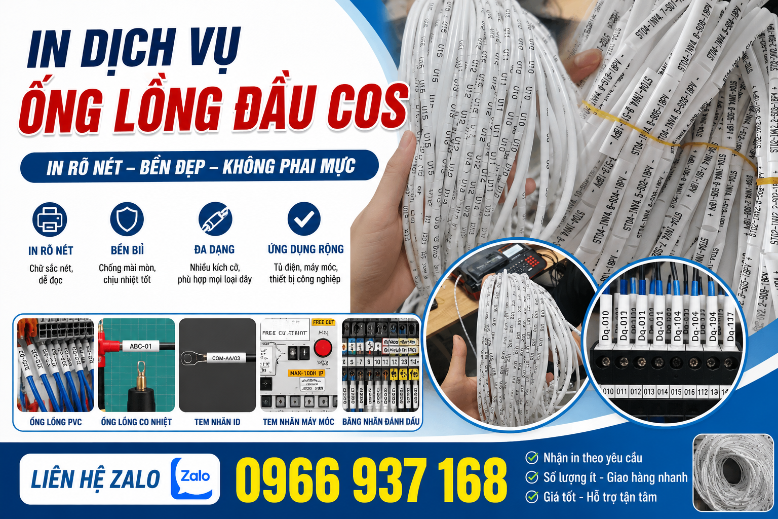 In Ống Lồng Đầu Cos Giá Rẻ – Lấy Ngay- 0966 937 168